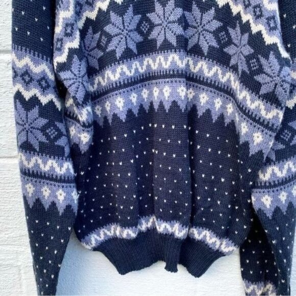 Vintage McGregor Acrylic Fair Isle Sweater - Picture 3 of 7